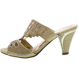 First Sight - Women's Shine Dressy Shoe - Gold - V.I.M.