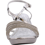 First Sight - Women's Shine Dress Shoes - Sliver - V.I.M. - 3