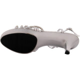 First Sight - Women's Shine Dress Shoes - Sliver - V.I.M. - 4