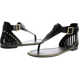 Breckelle's - Women's Jovie Cage Sandals - Black - V.I.M. - 3