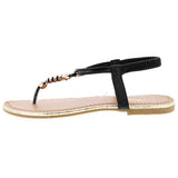 Forever - Women's T Strap Sandals - Black - V.I.M.