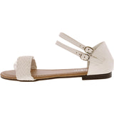 Bellamarie - Women's Braided Side Buckle Sandals - White - V.I.M. - 2