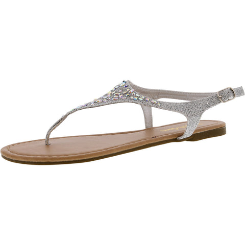 Bella Marie - Women's T Shine Sandals - Silver