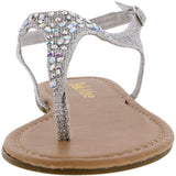 Bella Marie - Women's T Shine Sandals - Silver - V.I.M. - 3