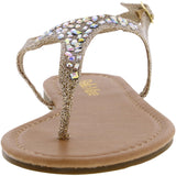 Bella Marie - Women's T Shine Sandals - Gold - V.I.M. - 3