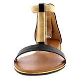 Link - Kid's Metal Piece Glaide Sandals - Black - V.I.M. - 2