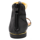 Link - Kid's Metal Piece Glaide Sandals - Black - V.I.M. - 3